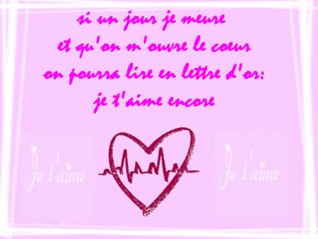 mon coeur